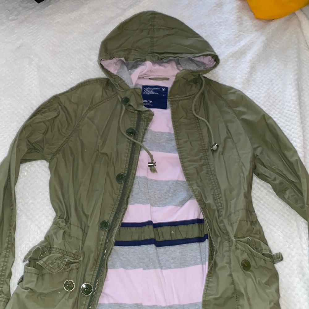 Green jacket